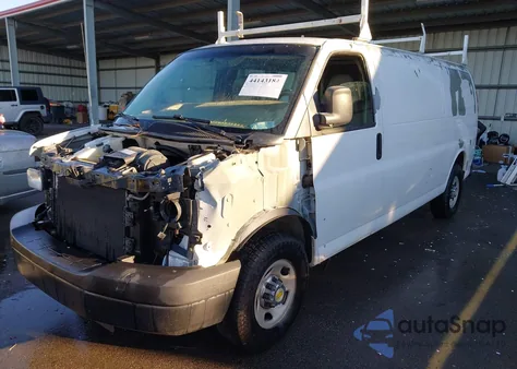 2007 Chevrolet Express Work Van из США, поврежденный, VIN 1GCHG39U771113731